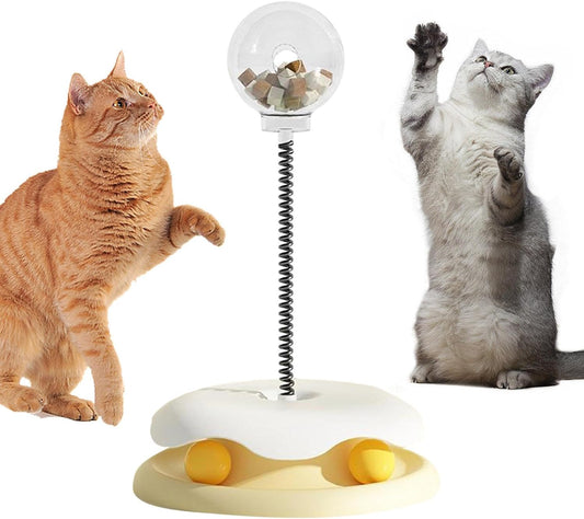 Interactive Cat Treat Ball Toy 🐾
