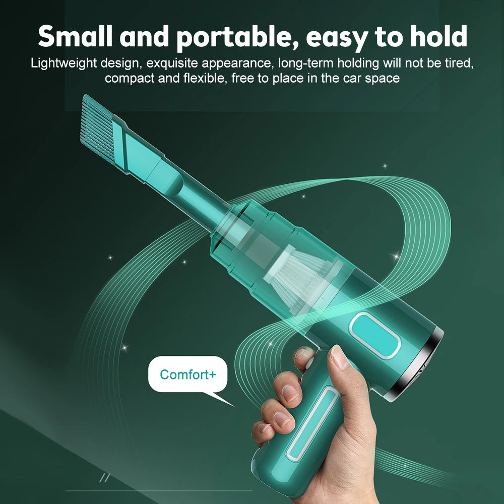 Powerful 29000Pa Wireless Car Vacuum Cleaner